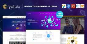 [1.6.6]Cryptcio加密货币投资和ICO机构网站WordPress主题