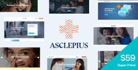 Asclepius医疗机构和医疗器械商网站WordPress主题