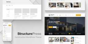 BuildPress(v2.1.1)建筑业建筑装修设计室内设计WordPress主题