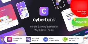 Cyberbank(v1.0.15)互联网金融机构企业官网WordPress主题
