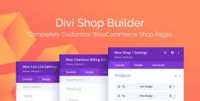 Divi Shop Builder汉化版_Divi主题商店构建插件+离线模板