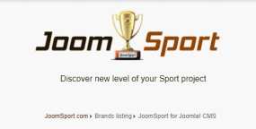 JoomSport Pro体育运动联赛锦标赛Joomla插件