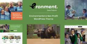 [1.5]Eronment环境项目或绿色产品业务推介网站WordPress主题