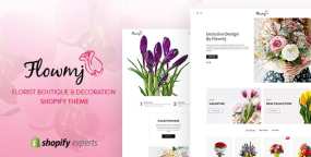 [1.0]Flowmj花卉精品装饰品礼品跨境电商Shopify主题