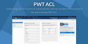PWT ACL用户权限管理系统ACL管理器Joomla插件