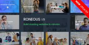 Roneous(V2.1.8)创意多用途企业建站WordPress主题