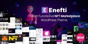 [1.5]Enefti破解版数字藏品NFT交易市场网站WordPress主题