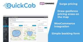 QuickCab破解版V1.4.6 出租车打车预约WooCommerce插件