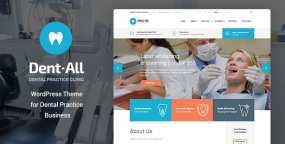 Dent-All牙科诊所|医疗保健|牙医网站WordPress主题V3.2.1