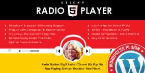 Sticky Radio Player 3.5 WordPress网页音频播放器插件