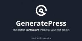 GeneratePress Pro(v2.5.4)高可定制通用建站WordPress主题