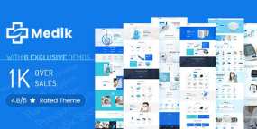 Medik WordPress主题_医药器械电商网站模板