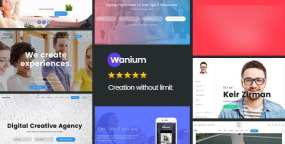 Wanium优雅多概念企业建站模板WordPress主题