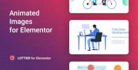 Lottier动画图片添加和管理器Elementor扩展组件V1.0.8
