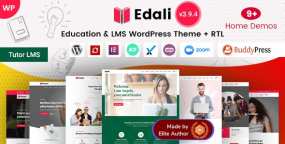 Edali(v4.3.1)在线学习培训课程和在线教育网站WordPress主题