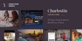 [1.0]Charlostin酒店住宿及度假村预订WordPress主题