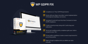 [3.9]GDPR Fix Pro外贸电商GDPR隐私保护法规遵循WordPress插件