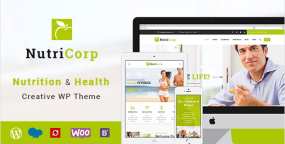 [3.6]Nutricorp营养与健康养生保健品企业WordPress主题
