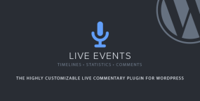 Live Events实时事件活动管理WordPress插件