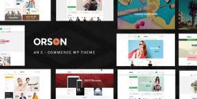 Orson灵活创意多品类跨境电商网店WooCommerce主题