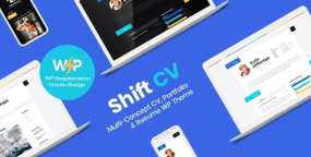 ShiftCV(v3.0.12)博客个人简历和作品集WordPress主题