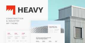 Heavy汉化版_WordPress工业工厂和建筑行业主题