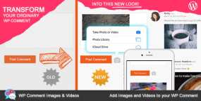 [1.4]Comment Images and Videos评论中上传图片和视频WordPress插件