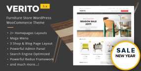 [5.4]Verito家具家私跨境电商购物网站WooCommerce主题