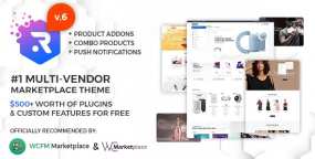 Rigod汉化版 | 多商户系统优化跨境电商网店WooCommerce主题