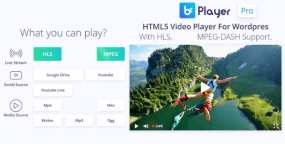 BZPlayer Pro响应式HTML5视频播放器WordPress插件V2.1