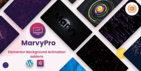 Marvy Pro v1.7.2 – 页面编辑区段背景动画效果Elementor组件
