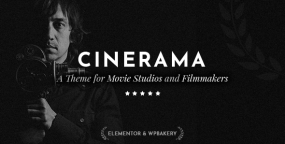 Cinerama WordPress主题_电影工作室和电影制片企业官网