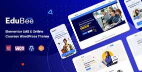 [1.0]EduBee基于LearnPress在线学习管理系统WordPress主题
