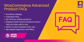 [1.0]WooCommerce Product FAQ产品常见问题解答插件