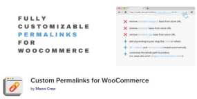 [1.2.0]WooCommerce Custom Permalinks自定义商店固定链接