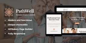PathWell养老院和医疗护理中心机构网站WordPress主题