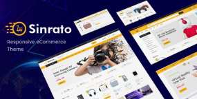 [1.0.5]Sinrato数码科技电子产品跨境电商购物WooCommerce主题