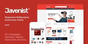 Javenist综合品类购物商城WooCommerce主题
