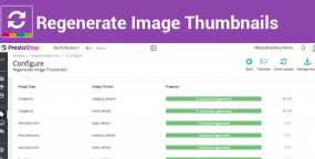 [1.2.0]Regenerate Image Thumbnails重新生成缩略图Prestashop插件