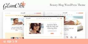 GlamChic美容美妆时尚博主博客网站WordPress主题V1.0.6