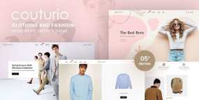 服装服饰跨境电商平台Shopify主题Couturio 1.0