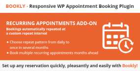 Recurring Appointments定期预约WordPress插件 4.8