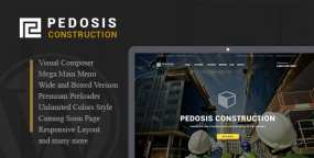 Pedosis建筑设计施工单位网站WordPress主题 1.0