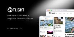 Spotlight(v1.7.7)简约快速新闻博客网站WordPress主题