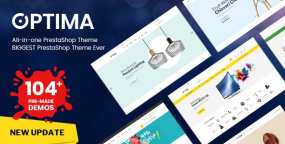 Optima破解版_多用途跨境电商Prestashop主题_含104组演示