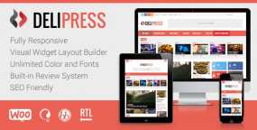 DeliPress杂志门户和评论点评网站WordPress主题3.9