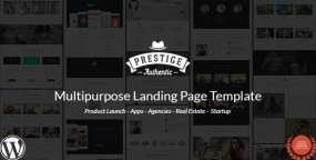 Prestige多用途WordPress落地页网站主题V1.3.6.1