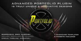 Portfolio X汉化版作品集设计WordPress插件V4.0.5