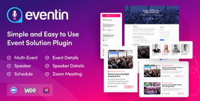 WP Eventin Pro汉化版_WordPress活动票务管理插件