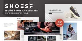 Shoesf跑步运动鞋运动服跨境电商Shopify主题1.0